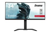 Skjerm - 34" iiyama G-MASTER Red Eagle GCB3481WQSU-B1 - LED monitor - curved - 34" - HDR - GCB3481WQSU-B1