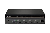 KVM-switch - Emerson Network Power Cybex SC845DPH - KVM / audio / USB switch - 4 ports - SC845DPH-400