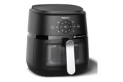 Airfryer - Philips 2000 Series NA221 - hot air fryer - black / silver - NA221/00