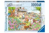 Puslespill - Ravensburger Cosy Café Secret Garden 1000p - 12001081