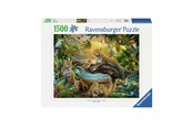 Puslespill - Ravensburger Leopard Family In The Jungle 1500p - 12000738