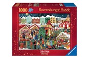 Puslespill - Ravensburger Christmas Market 1000p - 12000729