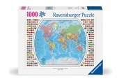 Puslespill - Ravensburger Political World Map 1000p - 12000664