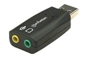 Lydkort - IC INTRACOM Manhattan Sound Adapter USB-A to 3.5mm - 150859