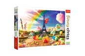 Puslespill - Trefl Puzzle - Funny Cities - Sweet Paris (1000 pieces) Gulv - TFL10597