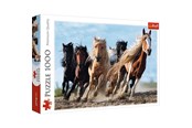 Puslespill - Trefl Puzzle - Galloping horses (1000 pieces) Gulv - TFL10446