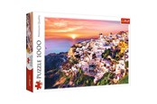 Puslespill - Trefl Puzzle - Sunset over Santorini (1000 pieces) Gulv - TFL10435