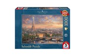 Puslespill - Schmidt Puzzle - Thomas Kinkade: Paris City of Love (1000 pieces) Gulv - 59470