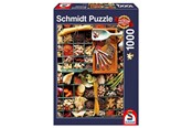 Puslespill - Schmidt Puzzle - Kitchen Potpourri (1000 pieces) Gulv - 58141