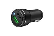 Mobil - Adaptere og ladere - Mcdodo CC-5970 car charger USB + USB-C 38W (black) - CC-5970