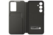 Mobil - Deksel og etui - Samsung Galaxy S24 FE Smart View Wallet Case - Black - EF-ZS721CBEGWW