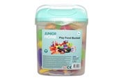 Lekekjøkken & Utstyr - Junior Home Play Food Bucket 90 pcs - 505153