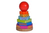 Babyleker - Eichhorn Wooden Stacking Game 8 pieces. - 100002255