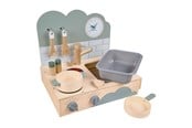 Rollelek - Eichhorn Wooden Take-Away Kitchen 10 pcs. - 100002700