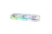 Kabinettvifte - Lian Li UNI FAN SL Wireless Reverse 3-pack White - Kabinettvifte - 120mm - Hvit med RGB-lys - 29 dBA - G99.12RSL1W3W.00