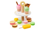 Treleker - Bigjigs Wooden Etagère with Sweet Snacks - BJ187