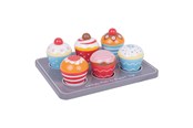 Treleker - Bigjigs Wooden Muffin Set - BJ465