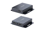 Repeater & Transceiver - StarTech.com EXTEND-HDMI-4K40C6P1 4K HDMI Extender over CAT6/CAT5 Ethernet Cable 4K 30Hz or 1080p 60Hz - EXTEND-HDMI-4K40C6P1