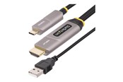 Skjermkabel - StarTech.com 30ft (9.15m) USB-C to HDMI 2.0 Active Optical Cable 4K 60Hz - HDMI cable - 9.15 m - 145B-USBC-HDMI4K-AOC