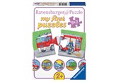 Puslespill - Ravensburger Special Vehicles puzzle 9x2pcs. Gulv - 073320