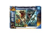 Puslespill - Ravensburger Jurassic World Dominion Jigsaw Puzzle XXL 100 pcs. Gulv - 133413