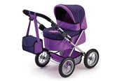 Dukker, Bamser & Utstyr - Bayer Design Doll's Pram Trendy - Purple (13012AA) - 13012AA