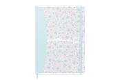 Blokker & Notisbøker - Oxford OXFORD Floral A5 innbundet notatbok med hardt omslag 5 mm ruter 160 sider 4 forskjellige blomsterdesign SCRIBZEE-kompatibel - 400186604