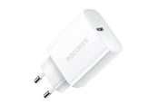 Mobil - Adaptere og ladere - Rocoren Fast Charger  PD 20W USB-C (white) - RCCT1P-XBA02