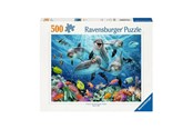 Puslespill - Ravensburger Jigsaw puzzle Dolphins in the Coral Reef 500 pcs. - 120002000