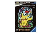 Puslespill - Ravensburger Wooden Jigsaw Puzzle Pokémon Pikachu 300 pcs. - 120007616