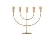 Dekorasjon - Bloomingville - Linka Candle Holder - Gold - Metal - 82068294