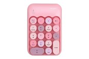 Tastatur - Mofii Wireless Numeric Keypad X910 (Pink) - Numpad - Rosa - X910 Pink