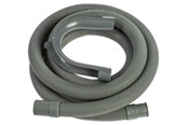 Reservedeler og tilbehør - Nordic Quality Universal Drain Hose With Clamp 2.5m - RYDH02