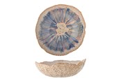 Servering & Servise - Bloomingville - Amalia Bowl - Blue - Stoneware - 82061435