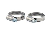 Reservedeler og tilbehør - Nordic Quality Hose Clamp 20-32 mm Stainless Steel 2 pcs. - RYHC03