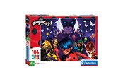 Puslespill - Clementoni Jigsaw Puzzle Super Color Valutare in Miraculous 104pcs. - 25765