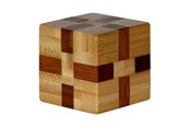 Puslespill - Eureka 3D Bamboo Brain Puzzle Cube 3D Puslespill - 52473131