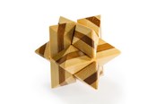 Puslespill - Eureka 3D Bamboo Brain Puzzle Superstar 3D Puslespill - 52473124