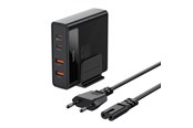 Mobil - Adaptere og ladere - Mcdodo Charging station GaN 100W CH-1802 2x USB-C 2x USB-A (black) - CH-1802