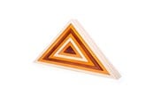 Babyleker - Bigjigs Wooden Triangle Stacking Toy - 33039