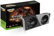 Grafikkort - Inno3D GeForce RTX 4070 Twin X2 - 12GB GDDR6 RAM - Grafikkort - N40702-12D6-179063N