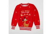 Julegensere - Jule-Sweaters - Oh deer sweater kids - 5/6Y - 5740009924710