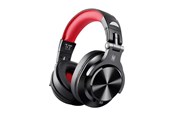 Hodetelefoner - OneOdio A71 Wired Headphones (Black and Red) - A71 Red Black