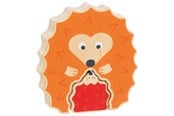 Puslespill - Goki Wooden Puzzle Standing Hedgehog 2 pcs. Tre - 57331