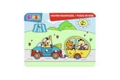 Puslespill - Studio 100 Bumba Wooden Puzzle Car Tre - MEBU00004540