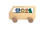 Babyleker - Trixie Wooden Animal Bus 5pcs. - 36-272