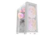 Kabinett - Darkflash DK360 computer case (white) + 3 aRGB fans - Kabinett - Miditower - Hvit - DK360 White + 4 fans