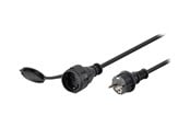 Strømkabel (ekstern) - Pro goobay - power cable - Strøm CEE 7/4 Type F - 5 m - Svart - 4040849714726