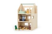 Treleker - Trixie Wooden Dollhouse with Accessories - 36-819