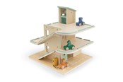 Babyleker - Trixie Wooden Garage with Accessories - 36-818